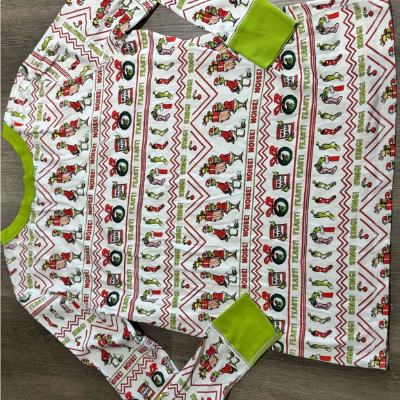Grinch Hanna Andersson Adult Pajama Top Christmas Long Sleeve Shirt Size XXL - Picture 16 of 16